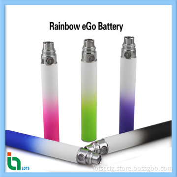 EGO Electronic Cigarette Battery EGO T Rainbow Battery with Various Colors